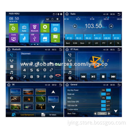 GPS Car DVD Player for Chevrolet Trax 2014, Microsoft's Windows 8 Interface